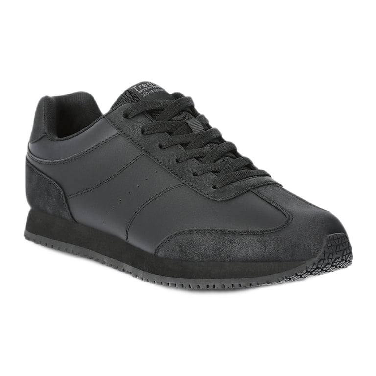 TredSafe Men's Ethan Slip Resistant Shoes with Lace-Up Design and