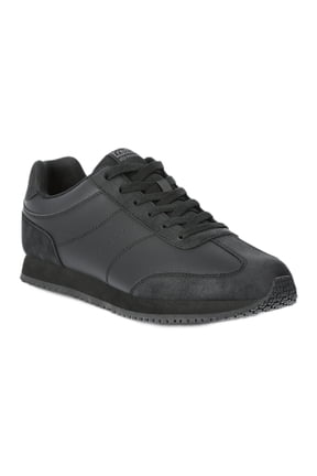 Ethan Men’s Slip Resistant Shoes, Black