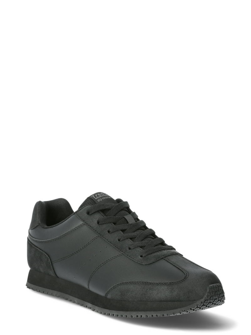 【SHO】サイズ 28 TredSafe Men's Ethan Slip Resistant Shoes with Lace-Up Design and