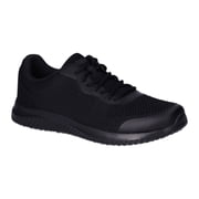 TredSafe Mens Chad Slip Resistant Shoes, Black
