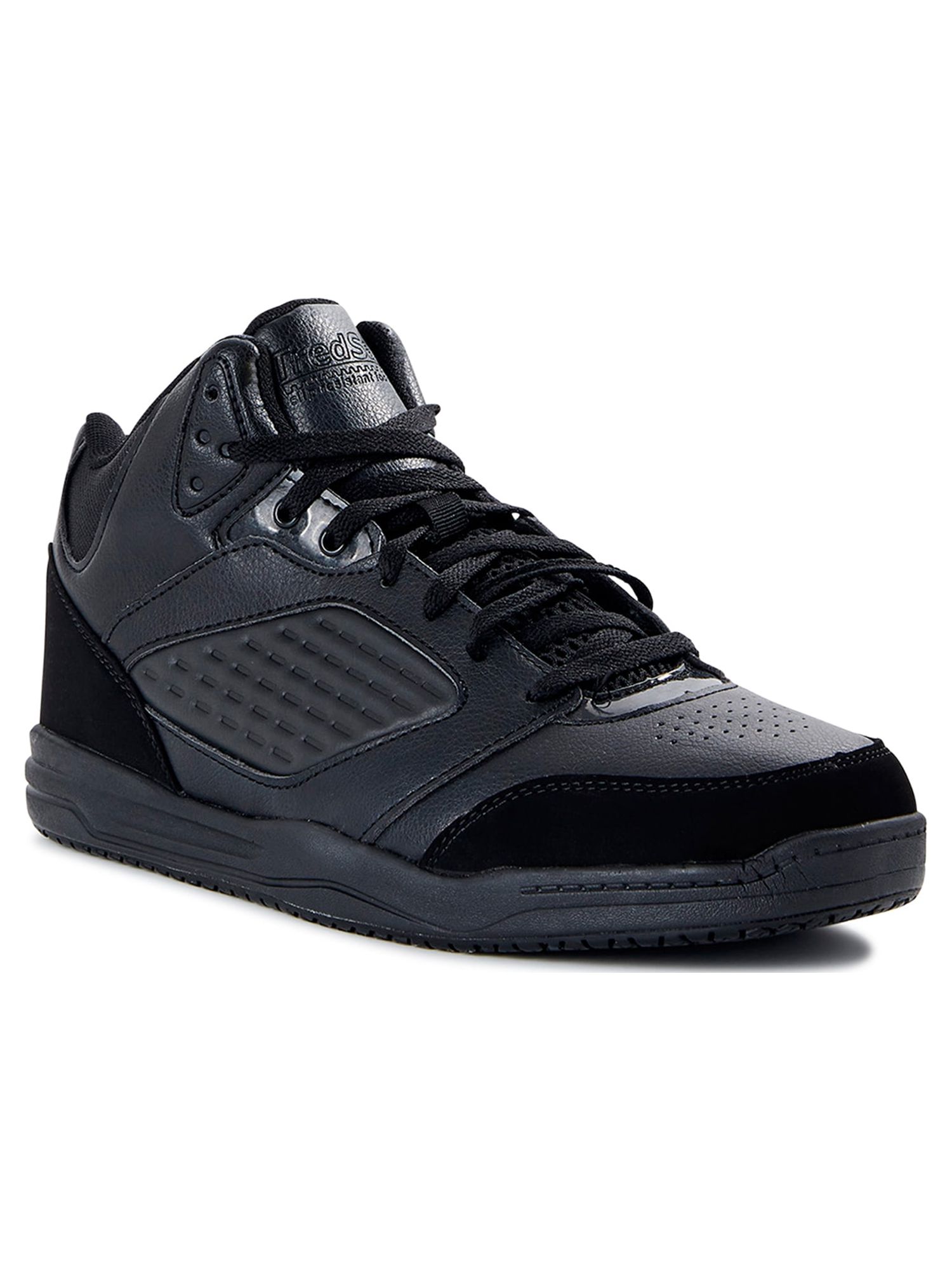 Black slip resistant shoes walmart clearance