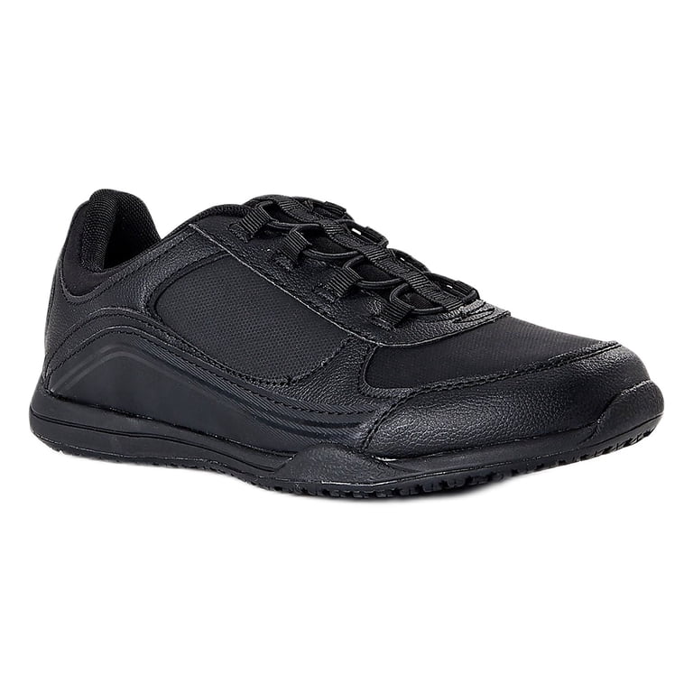 TredSafe Women's Slip-On Work Shoes with Bungee Closure and Rubber
