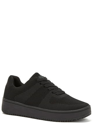 Black Slip Resistant Shoes