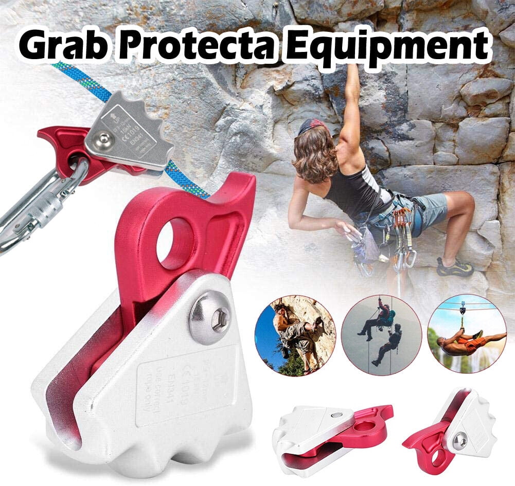 Tree Arborist Rock Climbing Fall Arrest Gear Rescue Rope Grab Protect