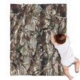 thumbnail image 1 of Tree Bark Camo Branches Pattern Blanket,Comfortable Soft Flannel Throw Blanket,All Season,Warm Lightweight Blankets for Sofa Bed Couch Living Room Chair,30"x40", 1 of 4
