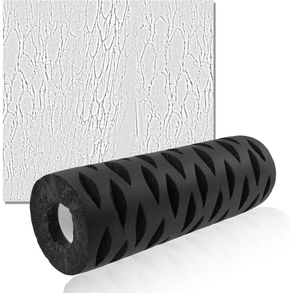 Tree Bark Pattern Drywall Texture Roller, 9-inch, Paint Roller for Walls and Ceilings
