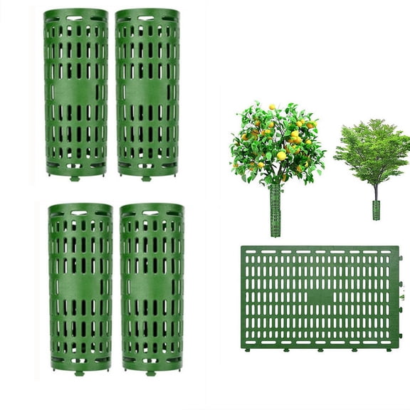 Tree Bark Protector Guard,Essential Garden Supplies for Tree Health Maintenance,Protective Shrub Wraps for Lawn Care,Deer Proof Plant Cage for Backyard Orchard Landscape Installation