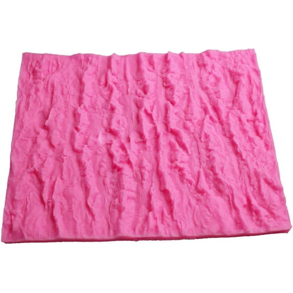 Tree Bark Texture Silicone Mold Cake Fondant For Impression Mat Decorating Supplies For Cupcake