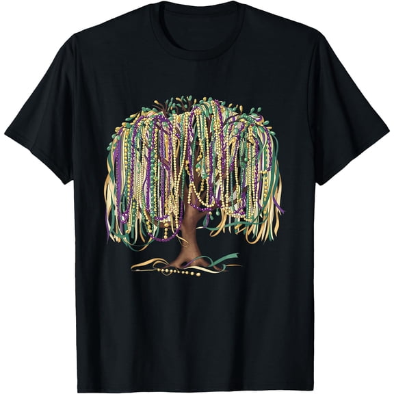 Tree Beads New Orleans 2025 Festival Celebration Tee New Orleans Shirt, Mardi Gras Day, Mardi Gras Party