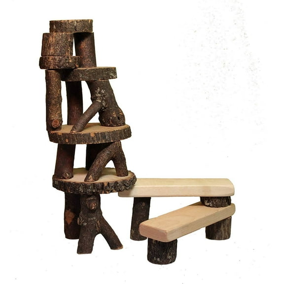 Tree Blocks Amazing Wooden Building Blocks Set 22 Pieces