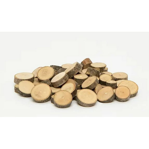 Tree Blocks - Craft Rounds, 50 Count