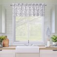thumbnail image 1 of Tree Branch Abstract Pattern Small Curtain, Rod Pocket Blackout Short Curtains Valance, 1 of 9