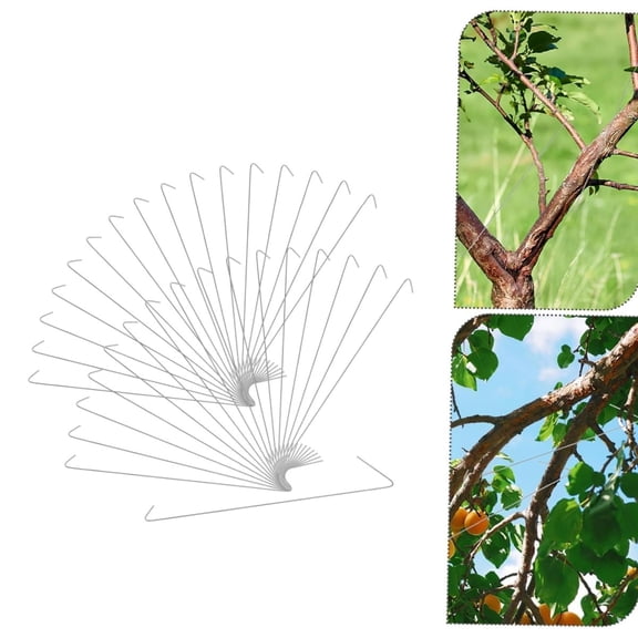 Tree Branch Support System,Set of 50 Tree Open Angle Pull Branch for Horticultural,QZS Plant Tying Machine Puller Branchs Tool