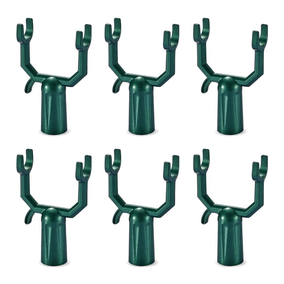 WEAIZYS Tree Branch Support, Tree Crutch, Metal Tree Stake for Leaning Trees, Straightening Kit, Adjustable Garden Brace 6 Pack