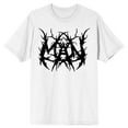 thumbnail image 1 of Tree Branches Men's White Short Sleeve Crew Neck Tee-Medium, 1 of 4