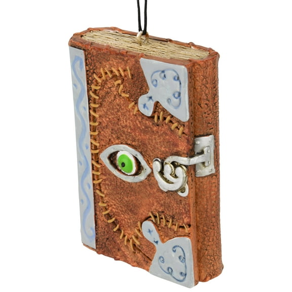 Tree Buddees Book of Spells Halloween Ornament Witches Creepy Resin Witchcraft Book Decoration Witch Ornaments