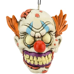 Tree Buddees Creepy Zombie Clown Halloween, Christmas Ornament