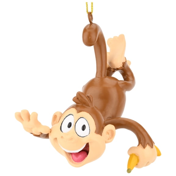 Monkey Business Resin Ornament