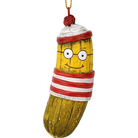 Tree Buddees Where's Pickle? Funny Hiding Pickles Christmas Ornament Tradition