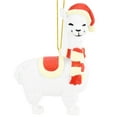 thumbnail image 1 of Tree Buddees Xmas Llama Animal Christmas Ornaments, 1 of 5