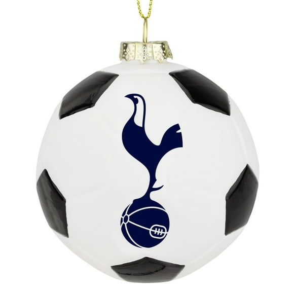 Tree Buddees x Tottenham Hotspur F.C. Official Bauble Limited Edition Spurs Christmas Ornament - Premier League Team - Glass Soccer Ball