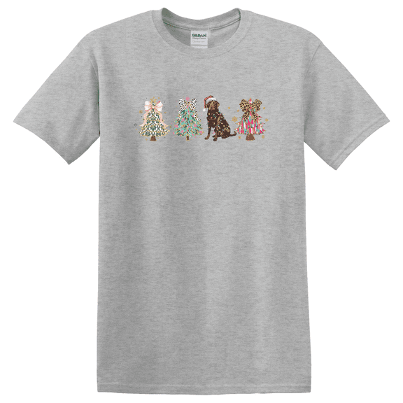 Tree Chocolate Lab Merry Chocolate Labrador Dog Lab Lover Sweater Chocolate Lab Owner T-shirt