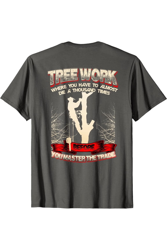 Tree Climber Arborist Tre Unisex T-Shirt for Men Women Kids Toddler,Charcoal Color,Size YXS