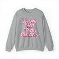 thumbnail image 1 of Tree Climber Wife Husband Boyfriend Girlfriend Sweatshirt, Gifts, Crewneck, 1 of 4