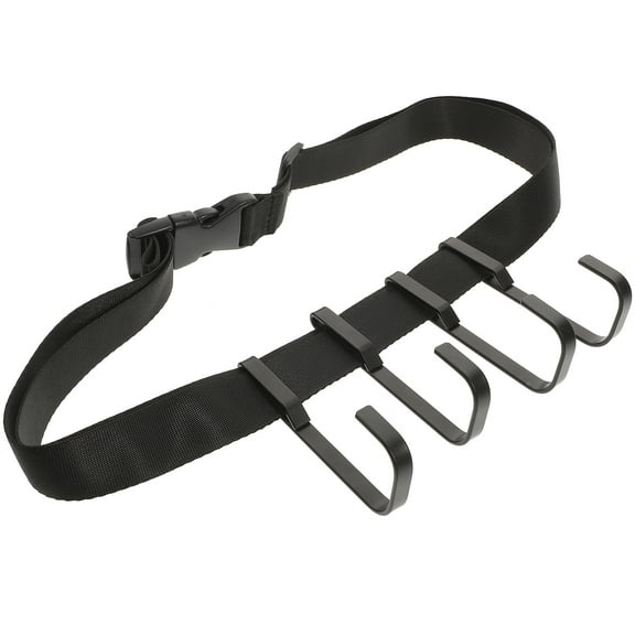 RENACLIPY Tree Hook Black Metal and Nylon Hunting Gear for Camping 1Set