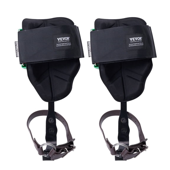 Tree Climbing Spikes Alloy Steel Spurs 350lbs Load Capacity with Straps Protectors for Arborist Hunting Fruit Picking