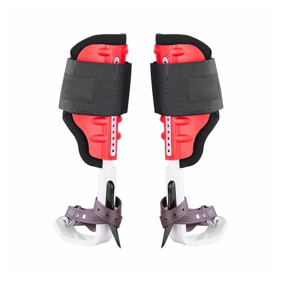 Tree Climbing Spikes Set, Adjustable Gear with Straps & Protectors, 350lbs Capacity, Aluminum Arborist Spurs for Fruit Picking & Hunting