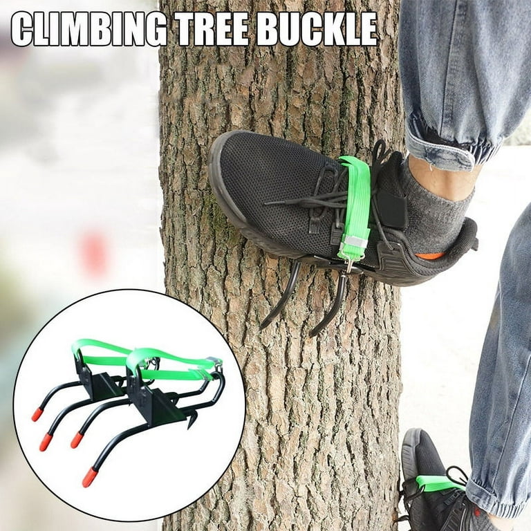 Tree Climbing Tool Climbing Spikes for Hunting Observation Picking Fruit Climbing  Tree Shoes Anti-slip Tree Climbing Tool 