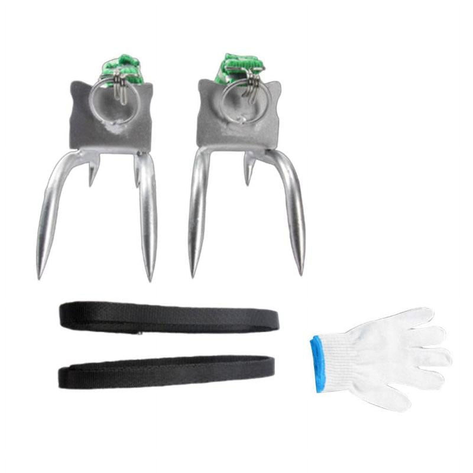 Tree Climbing Tool Pole Climbing Spikes For Hunting Observation Picking Fruit 304 Stainless Steel Climbing Tree Shoes Simple Use U6V4