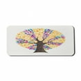 thumbnail image 1 of Tree Computer Mouse Pad, Hand Prints Solidarity Woods Forest Illustration on Plain Background Peace Theme, Rectangle Non-Slip Rubber Mousepad X-Large, 35" x 15" Gaming Size, Multicolor, by Ambesonne, 1 of 2