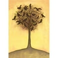 thumbnail image 1 of Tree Crows Garden Flag, 1 of 1