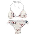 thumbnail image 1 of Tree Detachable Sponge Adjustable Strap Bikini Set Two-Pack - Ideal for Beach & Pool Parties, 1 of 6