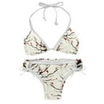 thumbnail image 1 of Tree Detachable Sponge Adjustable Strap Bikini Set Two-Pack Swim Suits for WomenToolStrip with applicable scenes, 1 of 6