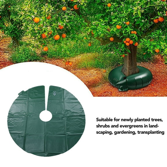 Tree Drip Irrigation Ring, 10 Qt Capacity, Saves Water  Prevents Drought
