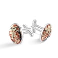 thumbnail image 1 of Tree Elegant Silver Jewelry Cufflink Set for Formal Attire Made of Stainless Steel, for Business Meetings and Special Occasions, 1 of 6