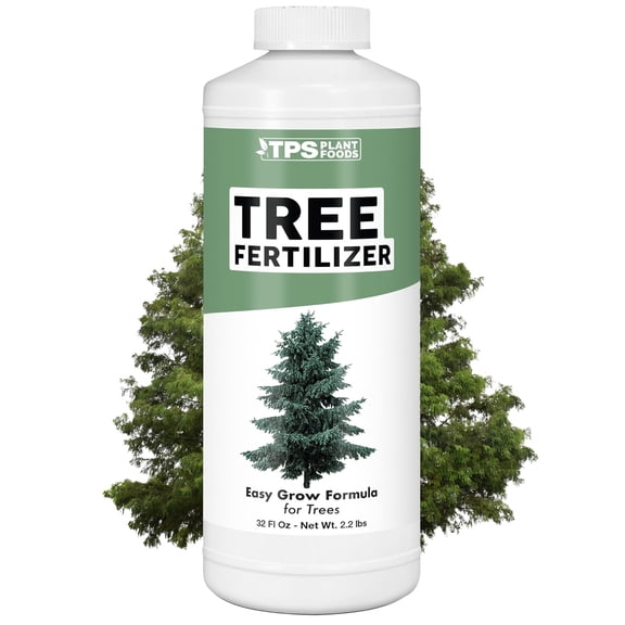 Tree Fertilizer  Liquid Plant Food for Healthy Roots & Foliage in Trees & Shrubs, 32oz