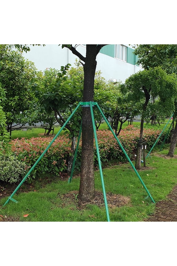 Tree Fixator,Tree Fixing Simple Iron Metal Durable Tree Supportive Rack for Tree