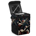 thumbnail image 1 of Tree Foldable Car Trash Bin with Lid and Leak-proof Hanging Storage Bag Mini Trash Can Car Garbage Can, 1 of 6