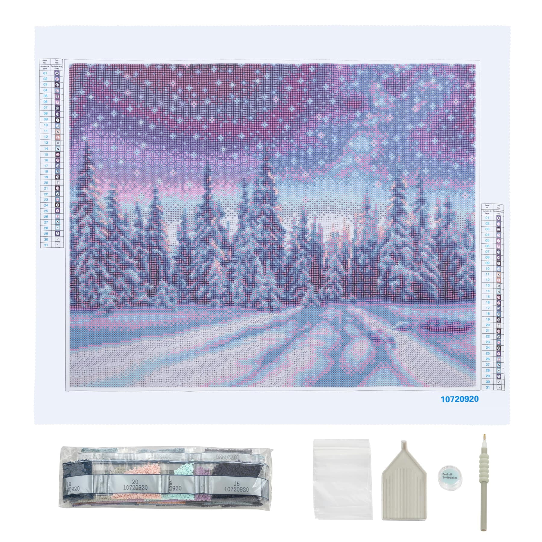 Make Market Lake Forest Diamond Art Kit Paint - 18 x 24 in