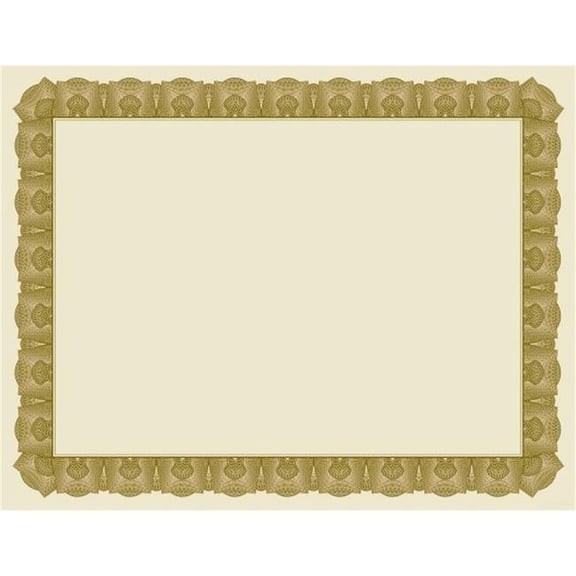 Tree Free Certificate with Gold Border - Natural