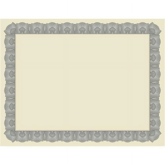 Tree Free Certificate with Silver Border - Natural