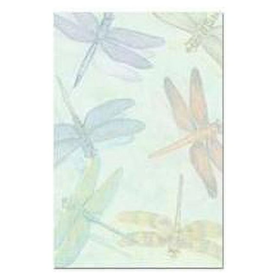 Tree-Free Greetings All Occasion Greeting Card 12 Pack, 100% Recycled Paper, 4x6, Dragonflies (FS66500)