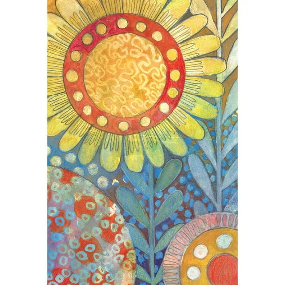 Tree-Free Greetings All Occasion Greeting Card 12 Pack, 4x6, Golden Glow (FS69155)