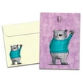 thumbnail image 1 of Tree-Free Greetings All Occasion Greeting Card, 5 x 7, Hi Bear (GO69858), 1 of 5