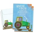 thumbnail image 1 of Tree-Free Greetings Birthday Greeting Card 2 Pack, 100% Recycled Paper, 5x7, Wisdom from a Tractor (GT61553), 1 of 7