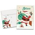 thumbnail image 1 of Tree-Free Greetings Christmas Greeting Card, 5x7, Believe in Magic (GO65382), 1 of 6